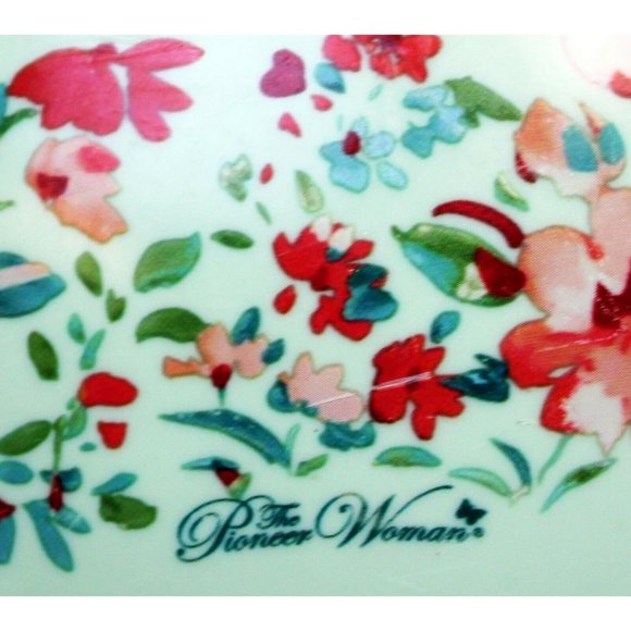 Pioneer Woman Large Garden Party Colander Footed Plastic Strainer Light Green - Picture 5 of 9